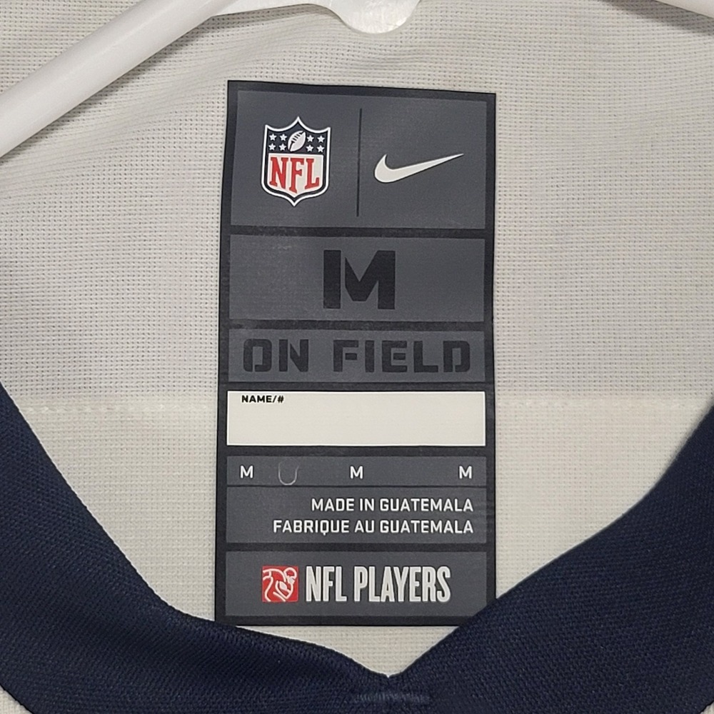 Nike Los Angeles Rams Jared Goff #16 On-Field White NFL Jersey Men's Size Medium - Picture 7 of 14
